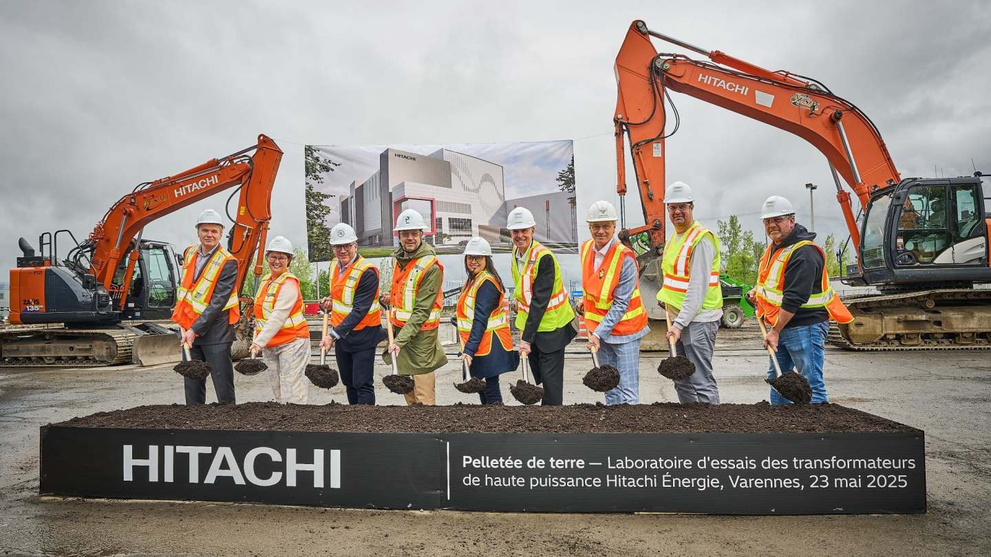 AN ENERGY LEADER BREAKS GROUND